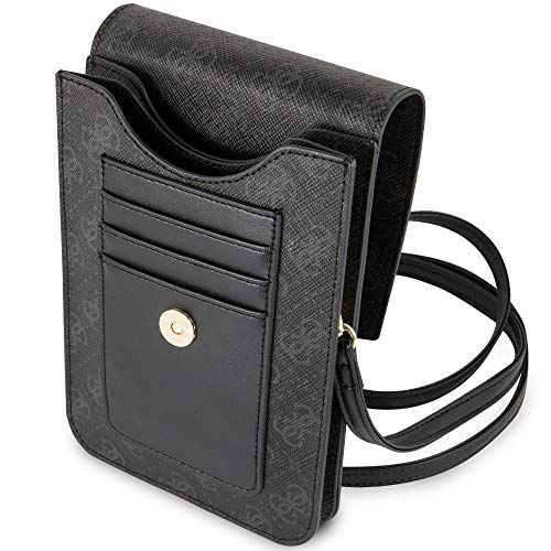 Guess Unisex, Nylon, GUWBSQGBK Bi-Fold Wallet, Black, Einheitsgröße von GUESS