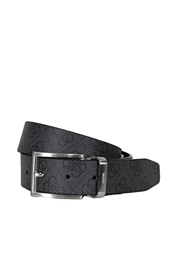 GUESS Vezzola Gürtel Leder,105,Coal von GUESS