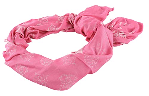 Guess Vikky Scarf 50X200 Bright Pink von GUESS