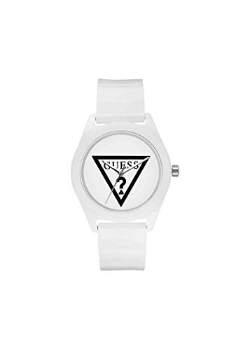 Guess W65014L1 Uhr weiß Leder Guess Logo von Guess