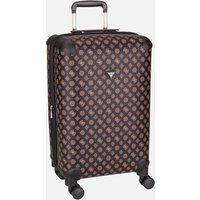 Guess - Wilder 22 in 8-Wheeler Logo Brown - Koffer  , 56 l von Guess