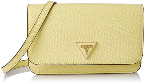 GUESS Women Noelle XBODY Flap Organizer Bag, GELB von GUESS