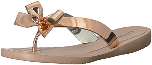 GUESS Women's TUTU9 Sandal, Gold, Numeric_5 von GUESS