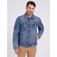 Jeansjacke Patch Auf Der Rückseite von Guess