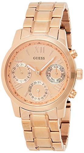 Guess Damen Analog Quarz Uhr mit Edelstahl Armband W0448L3 von Guess