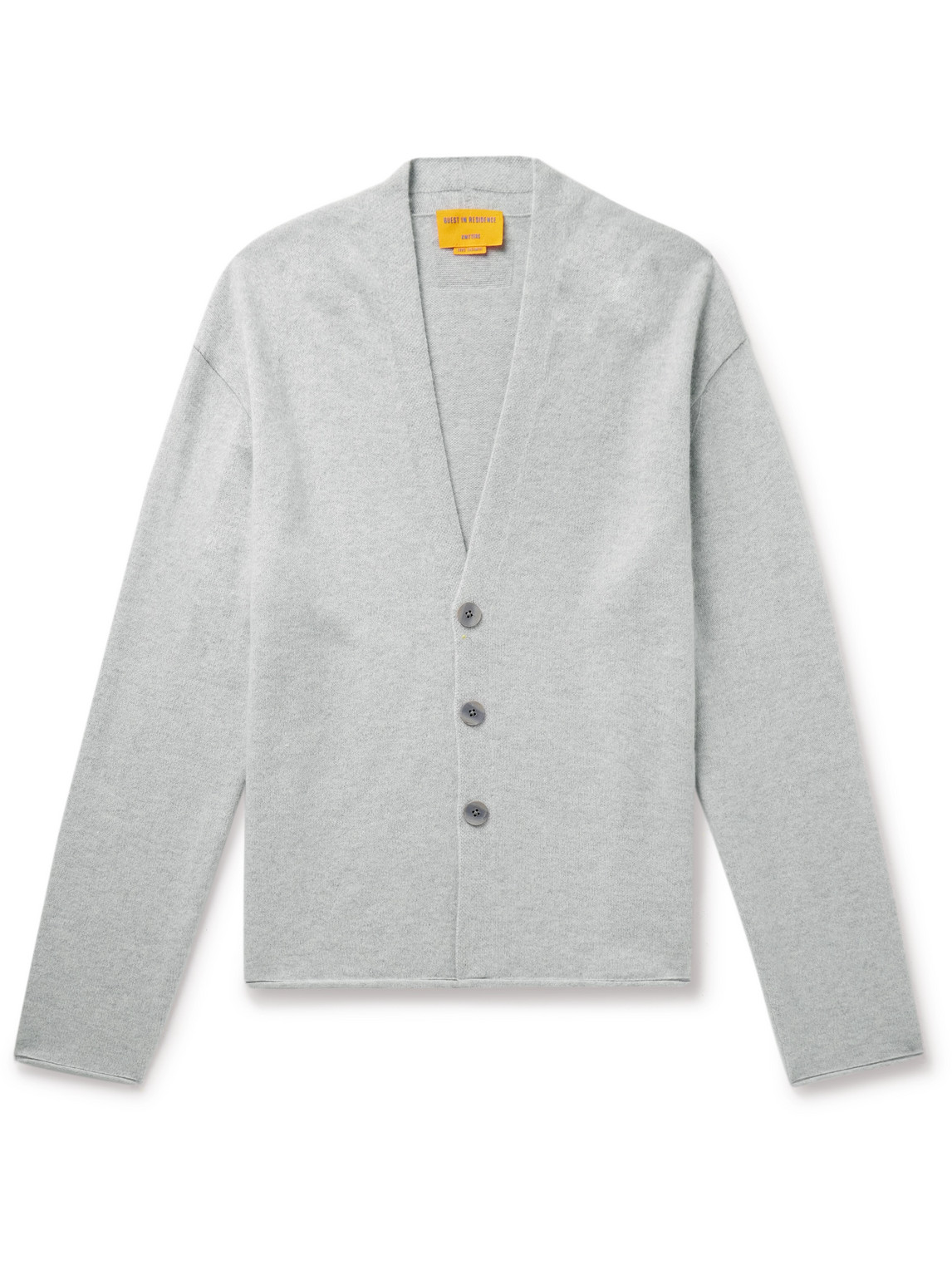 Guest In Residence - Everywear Cashmere Cardigan - Men - Gray - L von Guest In Residence