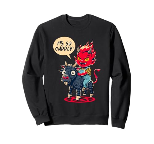 Okkulter Humorvoller It's So Cuddly für Damen und Herren Sweatshirt von GuffawGear