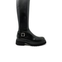 Guglielmo Rotta Schwarze Leder Stiefeletten von Guglielmo Rotta