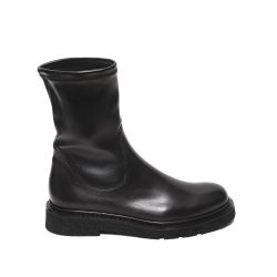 Guglielmo Rotta Schwarze Nappaleder Stiefeletten von Guglielmo Rotta