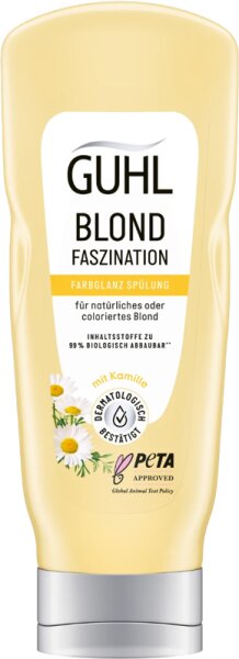 Guhl Blond Faszination Farbglanz Spülung 200 ml von Guhl