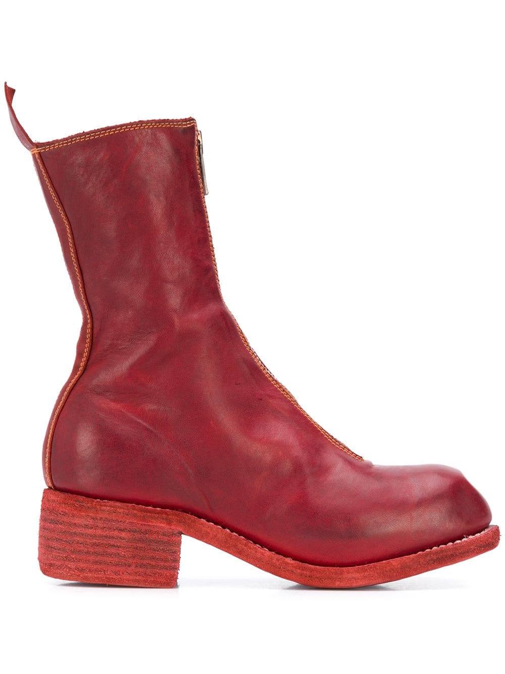 Guidi Halbhohe Stiefel - Rot von Guidi