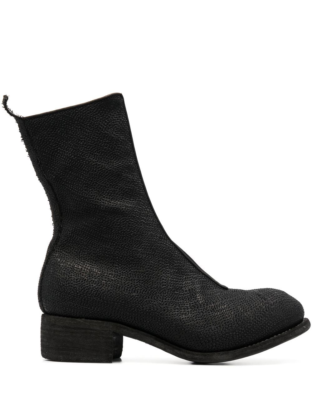 Guidi Stiefel mit Reißverschluss - Schwarz von Guidi