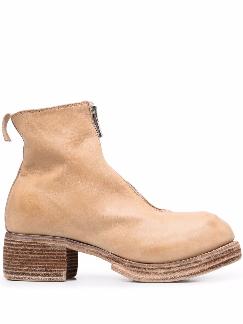 Guidi Stiefel mit runder Kappe - Nude von Guidi