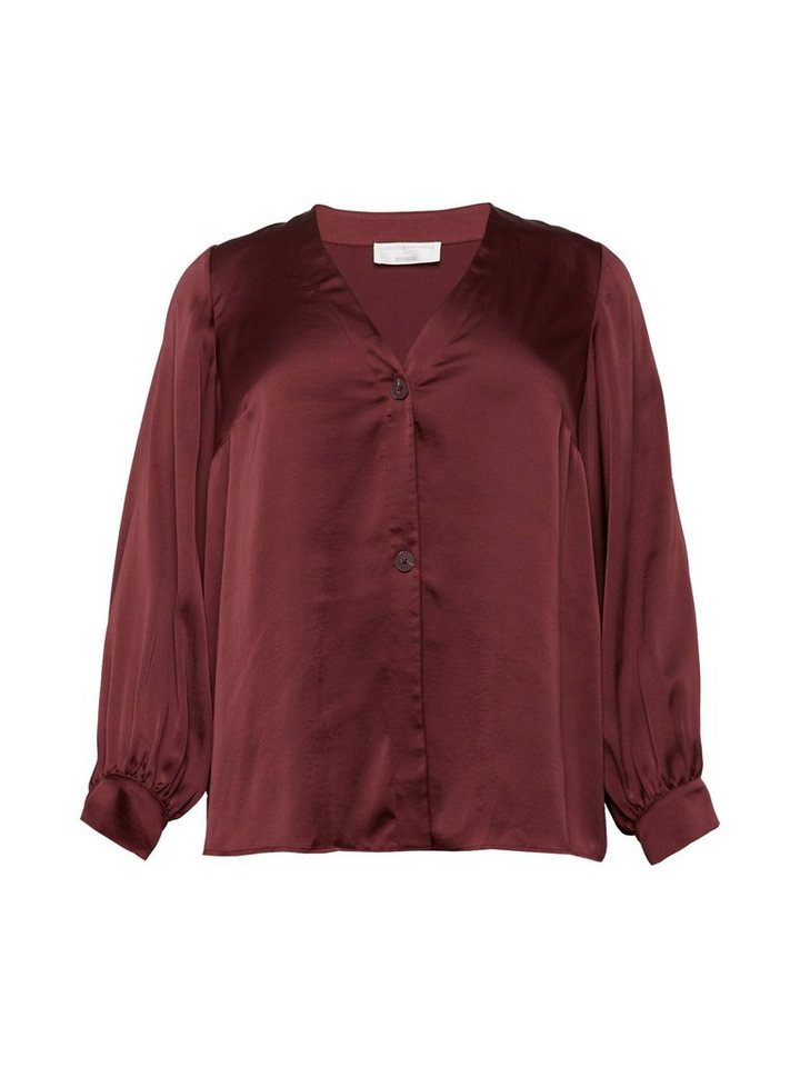 Guido Maria Kretschmer Curvy Langarmbluse Rita (1-tlg) Drapiert/gerafft von Guido Maria Kretschmer Curvy