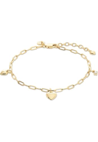 Guido Maria Kretschmer Damen-Armband 925er Silber Zirkonia One Size, Gelbgold 32030296 von Guido Maria Kretschmer Jewelry