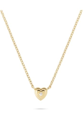 Guido Maria Kretschmer Damen-Kette 925er Silber Zirkonia One Size, Gelbgold 32030292 von Guido Maria Kretschmer Jewelry