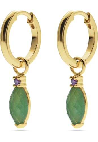 Guido Maria Kretschmer Damen-Ohrhänger 925er Silber Aventurin One Size 89206638 von Guido Maria Kretschmer Jewelry