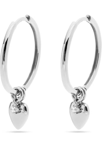 Guido Maria Kretschmer Damen-Ohrhänger 925er Silber Zirkonia One Size, Silber 32030297 von Guido Maria Kretschmer Jewelry