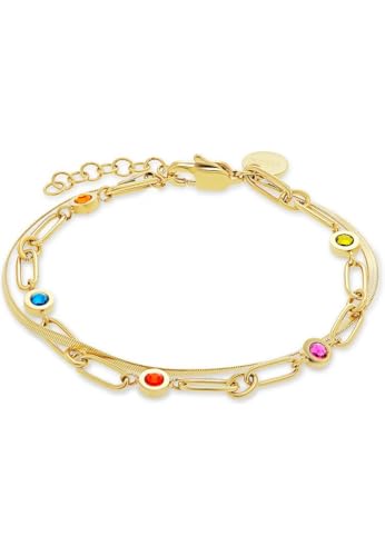 Guido Maria Kretschmer Jewelry GMK Collection Damen-Armband Edelstahl Kristall One Size 89192974 von Guido Maria Kretschmer Jewelry