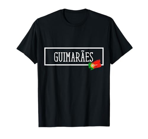 Guimarães Stadt Portugal Urlaub Portugiesische Stadt Damen Herren T-Shirt von Guimarães Travel Novelty Portugal Trip Portugueses