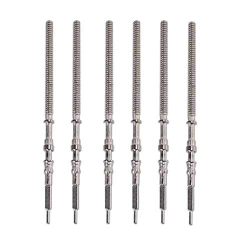 Guindxan NH35 NH36 Bewegung Lenker Zubehör Wasserhahn Stange Bewegung Wartung Mechanische Uhr Teile 6Pcs, silber Guindxan NH35 NH36 Bewegung Lenker Zubehör Wasserhahn Stange Bewegung Wartung Mechanische Uhr Teile 6Pcs, silber von Guindxan