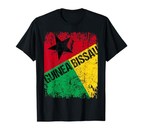 GUINEA BISSAU Flagge | Damen Herren Kinder GUINEA BISSAU T-Shirt von Guinea Bissau Family Shop