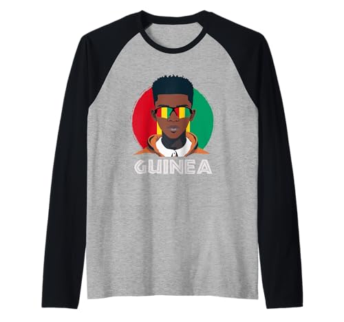 Herren Guinea, Guineische Flagge, Guinea Boy, African Boy, Guinean Teen Raglan Herren Guinea, Guineische Flagge, Guinea Boy, African Boy, Guinean Teen Raglan von Guinea Flag Gifts for Guinean Teens & Boys