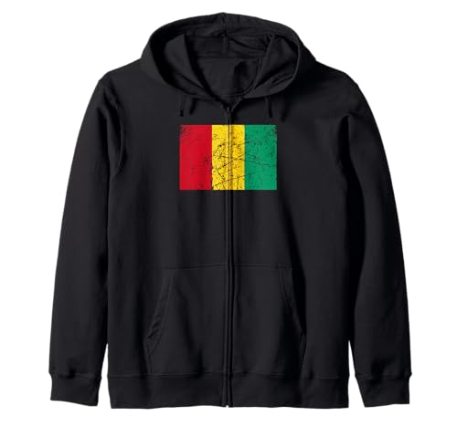 Guinea-Flaggen-Grafik für Männer, Frauen, Kinder Kapuzenjacke Guinea-Flaggen-Grafik für Männer, Frauen, Kinder Kapuzenjacke von Guinea Flag Graphic Store