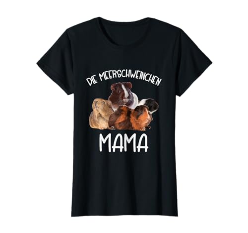Guinea Pig Liebe Die Meerschweinchen Mama T-Shirt von Guinea Pig Geschenke
