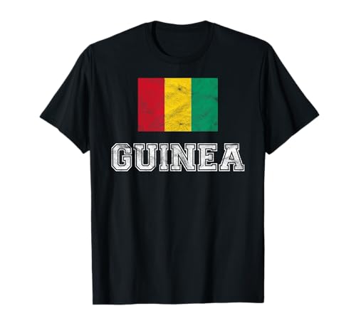 Guinea Flagge I Conakry Männer Frauen Kinder T-Shirt T-Shirt Guinea Flagge I Conakry Männer Frauen Kinder T-Shirt T-Shirt von Guineischer Stolz & Guinee Fan Shirts