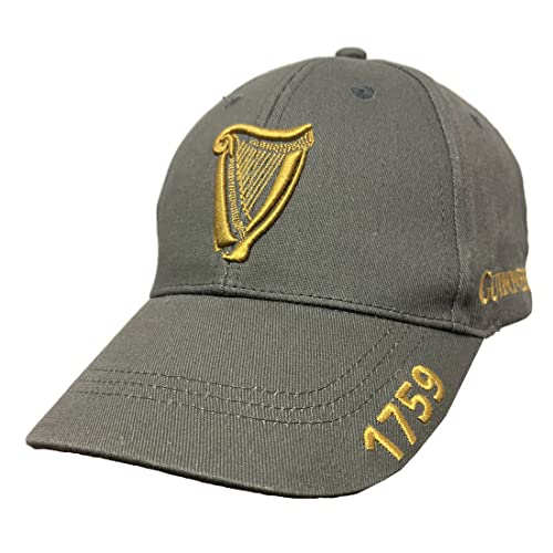 Guinness Baseballkappe Harfenstickerei in Anthrazit Guinness Baseballkappe Harfenstickerei in Anthrazit von Guinness