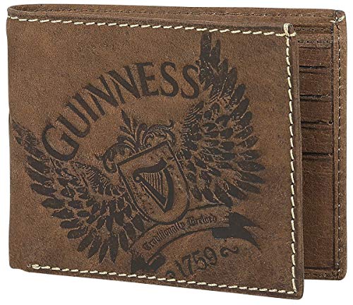 Guinness Wings Männer Geldbörse Standard Leder Fan-Merch von Guinness