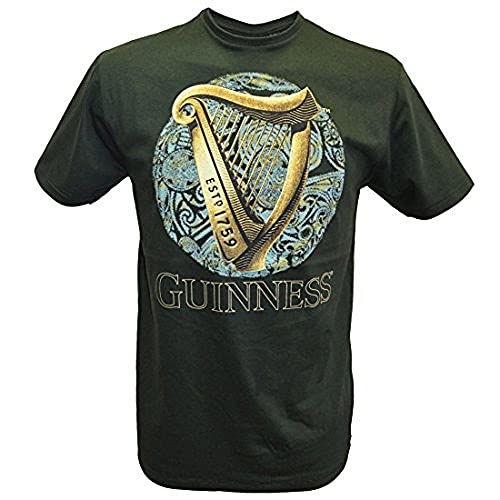 Bottle Green Guinness T-Shirt Irish Harp Blue Celtic Gr. XXXL, Grün, Blau Bottle Green Guinness T-Shirt Irish Harp Blue Celtic Gr. XXXL, Grün, Blau von Guinness