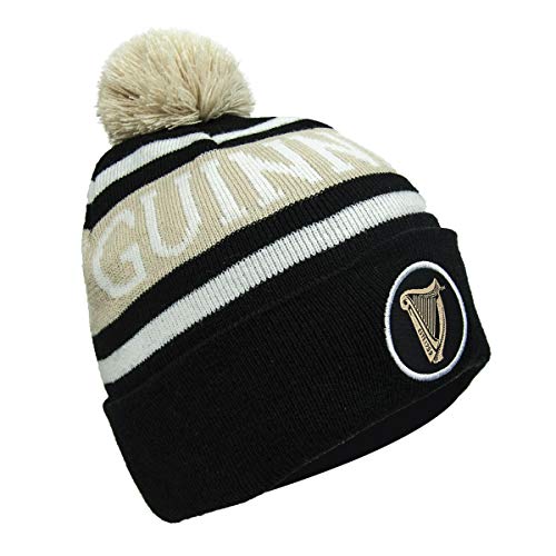 Guinness Guiness Harfe Pom Beanie von Guinness