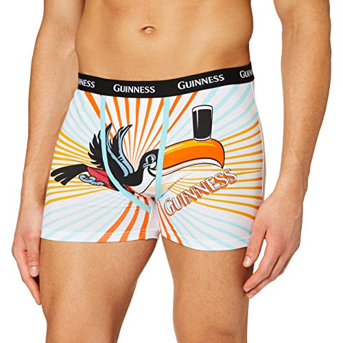 Guinness Herren Tukan Boxershorts, Mehrfarbig, S von Guinness