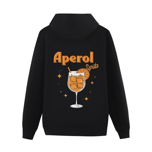 Guiran Aperol Spritz Damen Pullover – Stilvolle Party Mode & Cocktail Kostüm Hoodie von Guiran