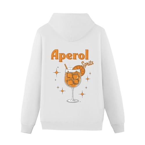 Guiran Aperol Spritz Damen Pullover – Stilvolle Party Mode & Cocktail Kostüm Hoodie von Guiran