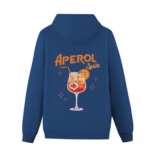 Guiran Aperol Spritz Hoodie, Lustige Party Mode für Frauen Cocktail Outfit Damen von Guiran