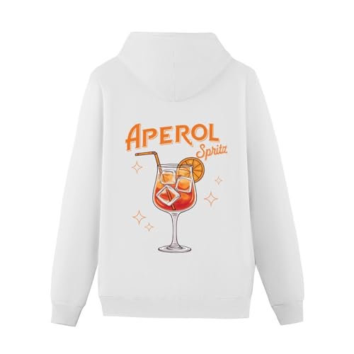 Guiran Aperol Spritz Hoodie, Lustige Party Mode für Frauen Cocktail Outfit Damen von Guiran