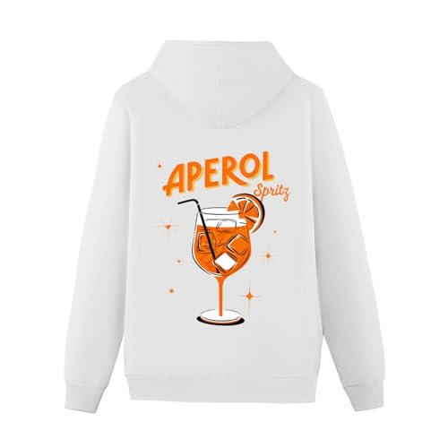 Guiran Lustiger Aperol Spritz Hoodie Damen – Perfektes Party Outfit für Aperol Liebhaber von Guiran