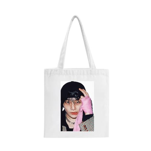 Guiran SKZ Canvas Tote – Schicke Stofftasche „Stray“ für STAY Merch, ideal als Einkaufstasche oder stylisches Geschenk von Guiran