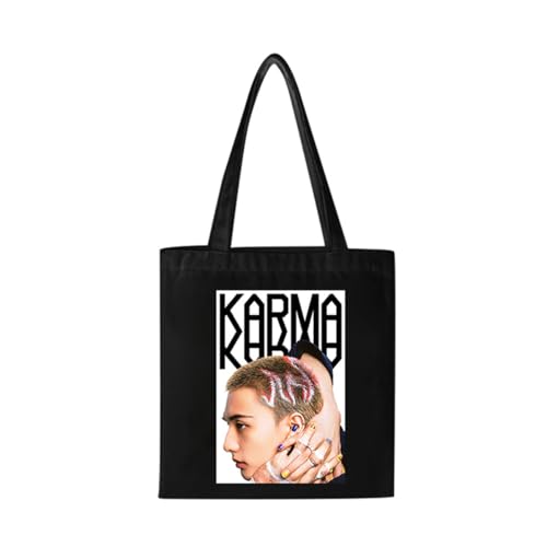 Guiran Stray Canvas Tote Bag – SKZ-Inspirierte Schultertasche für STAY Fans – Wiederverwendbare Einkaufstasche im minimalistischen Style von Guiran