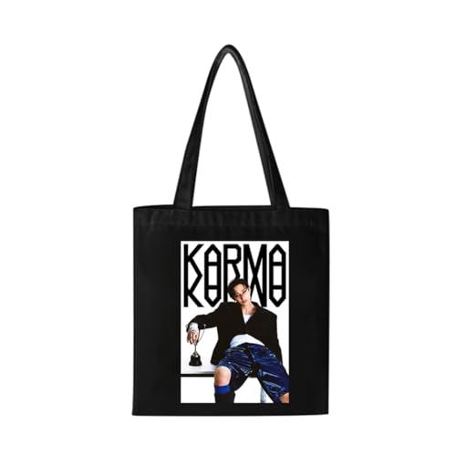 Guiran Stray Canvas Tote Bag – SKZ-Inspirierte Schultertasche für STAY Fans – Wiederverwendbare Einkaufstasche im minimalistischen Style von Guiran