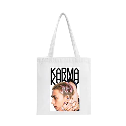 Guiran Stray Canvas Tote Bag – SKZ-Inspirierte Schultertasche für STAY Fans – Wiederverwendbare Einkaufstasche im minimalistischen Style von Guiran