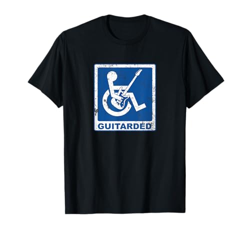Guitarded Distress - Herren Damen T-Shirt T-Shirt Guitarded Distress - Herren Damen T-Shirt T-Shirt von Guitar Player T Shirt Gift