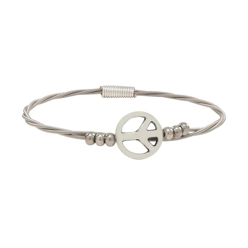 Peace Gitarre String Armreif Peace Gitarre String Armreif von GuitarStringJewelry