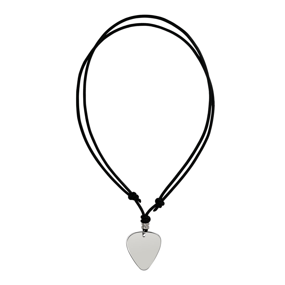 Slipknot Leder Und Plektrum Halskette Slipknot Leder Und Plektrum Halskette von GuitarStringJewelry