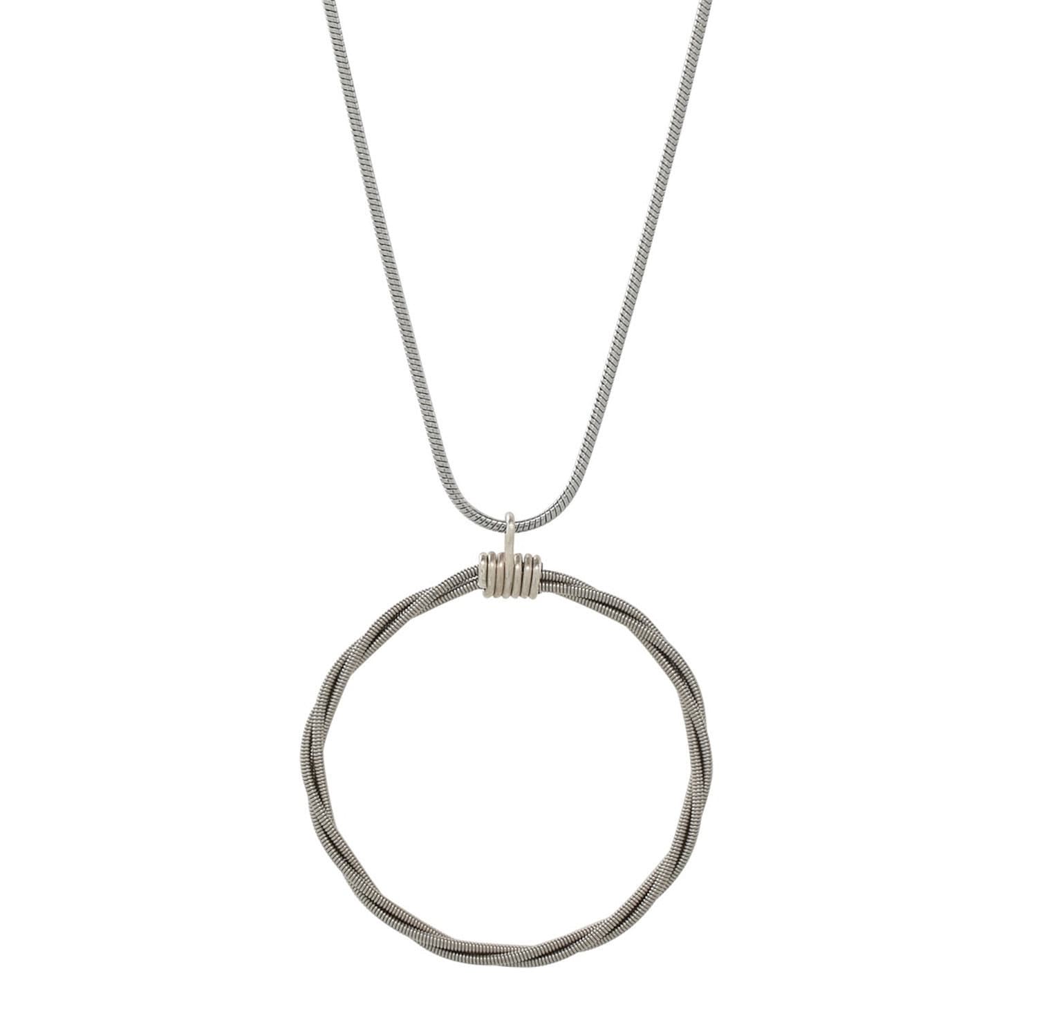 Song Circle Gitarre String Halskette Song Circle Gitarre String Halskette von GuitarStringJewelry