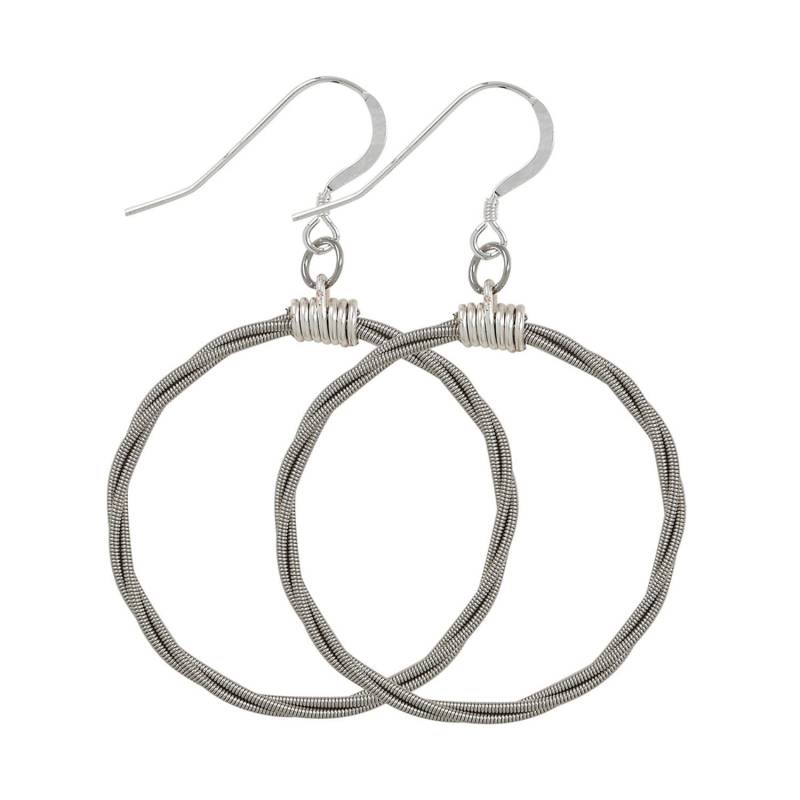 Song Circle Gitarre String Ohrringe Song Circle Gitarre String Ohrringe von GuitarStringJewelry