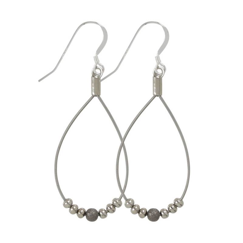 Stardust Gitarre String Teardrop Ohrringe Stardust Gitarre String Teardrop Ohrringe von GuitarStringJewelry